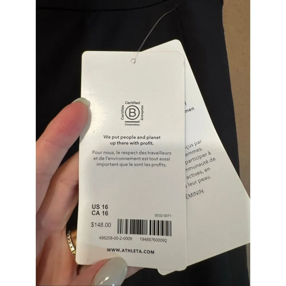 NWT Athleta Stellar Flare Trousers, Zip Ankle‎ MSRP:$148 - Picture 4 of 8